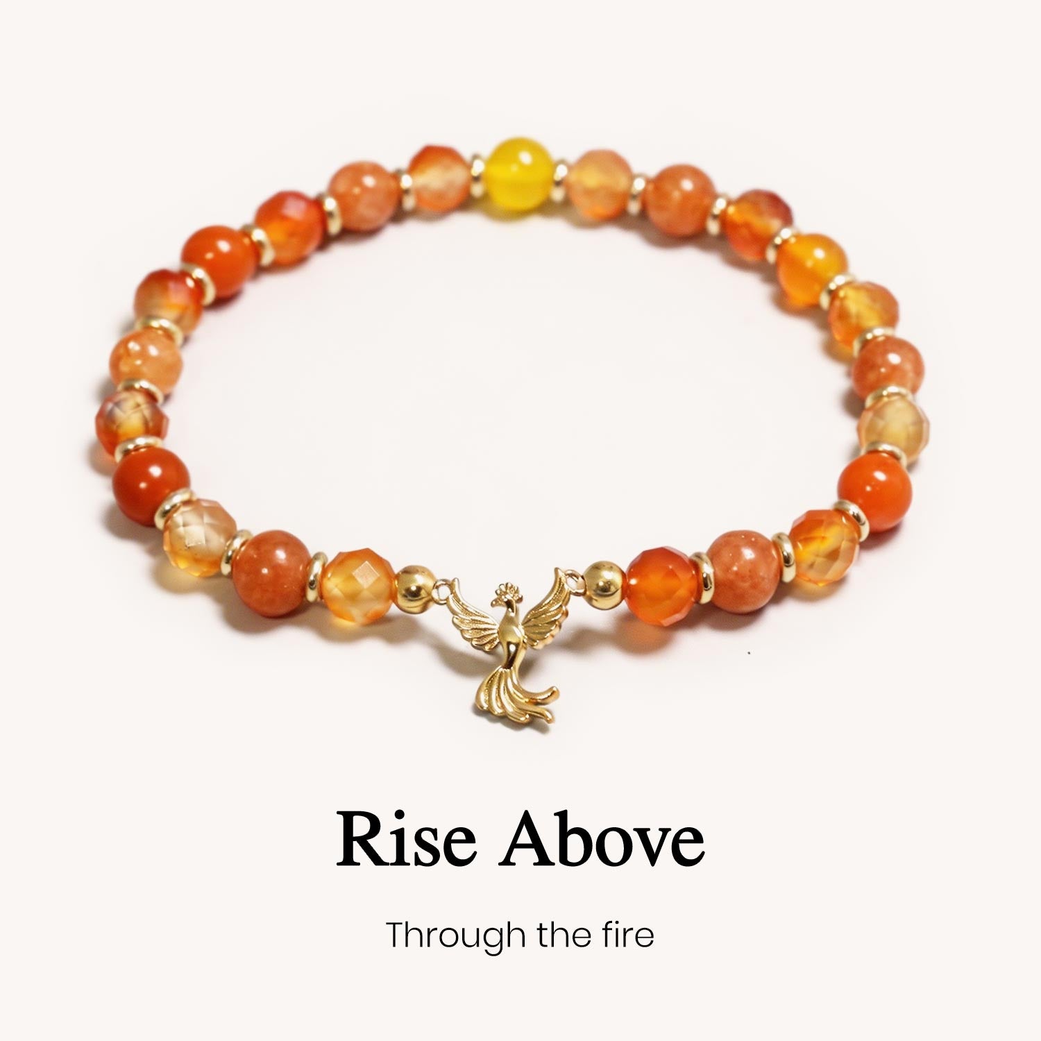 Phoenix Charm Crystal Energy Bracelet | Crystal Bracelet for