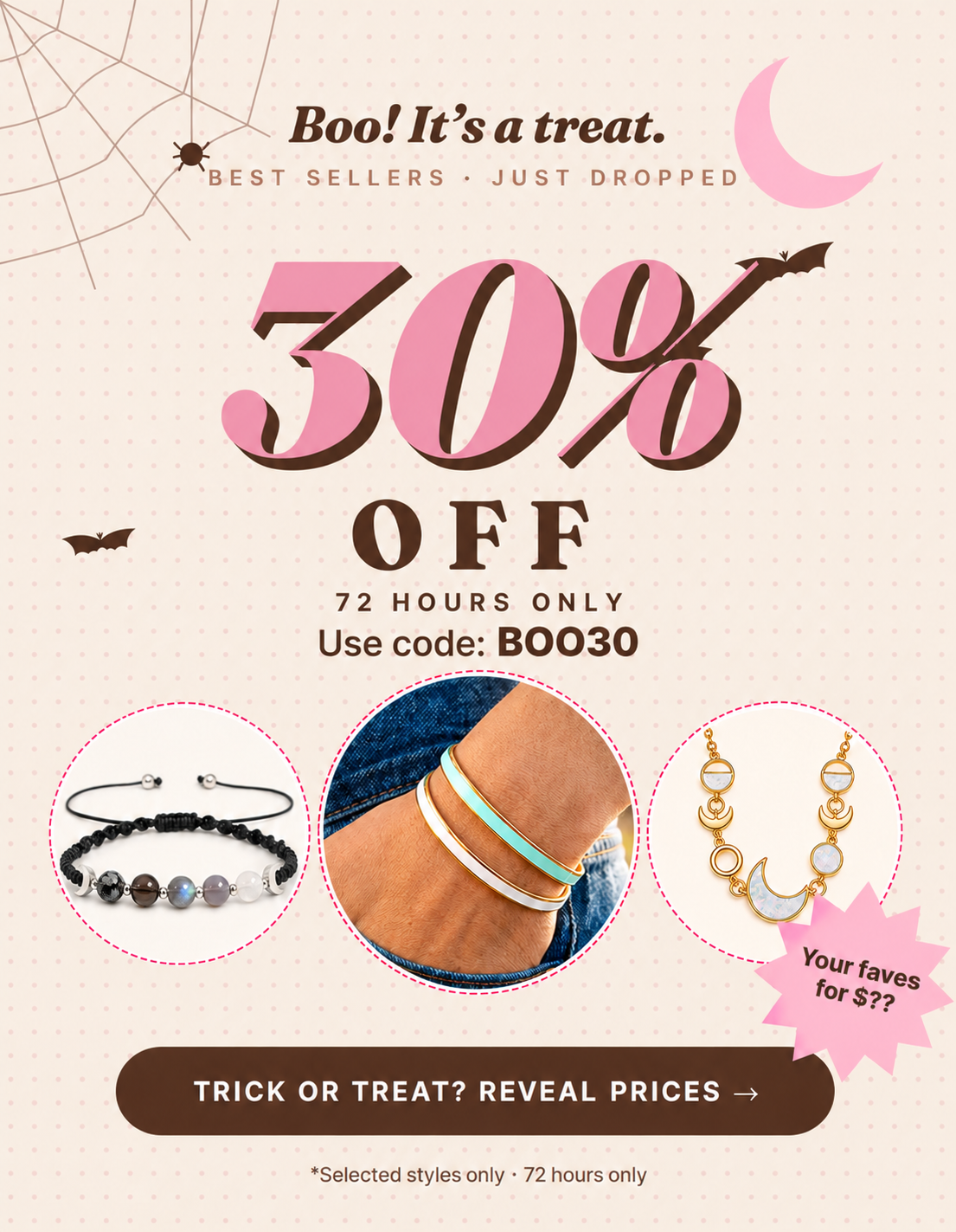 Bestsellers, 30% Off for 72 Hours – cocojewelry