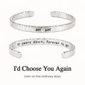 10 years still us tally mark bracelet, 10th anniversary jewelry