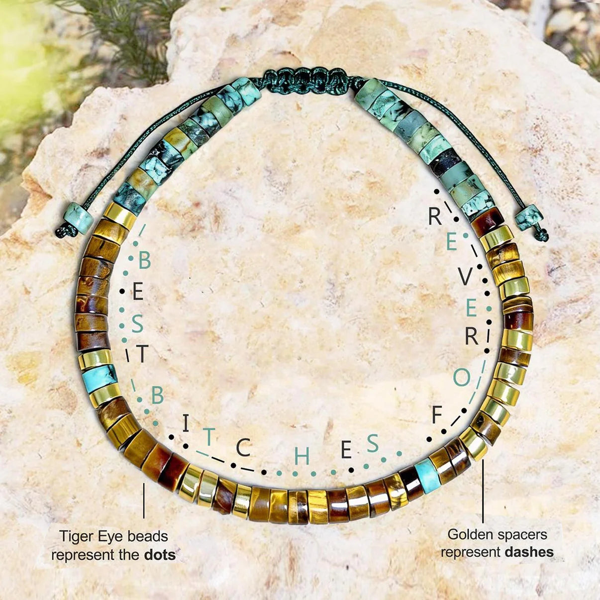 hidden message friendship bracelet