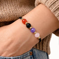 inspirational crystal bracelet, confidence and encouragement jewelry