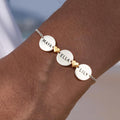 chosen sister friendship bracelet, personalized name jewelry