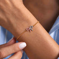 personalized birthstone bracelet, symbolic bond jewelry