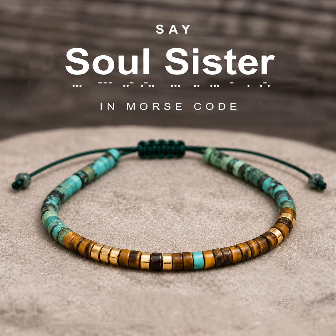 friendship morse code bracelet