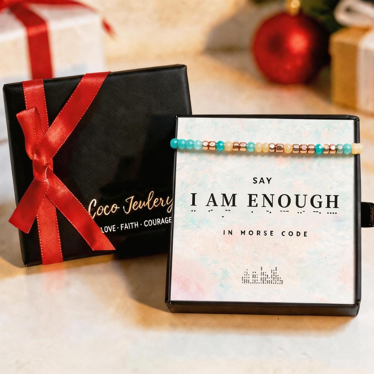 self love affirmation bracelet gift