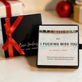 missing you bracelet, sentimental gift, gift-ready