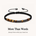 I've Got You Morse Code Bracelet for Men, support jewelry for men