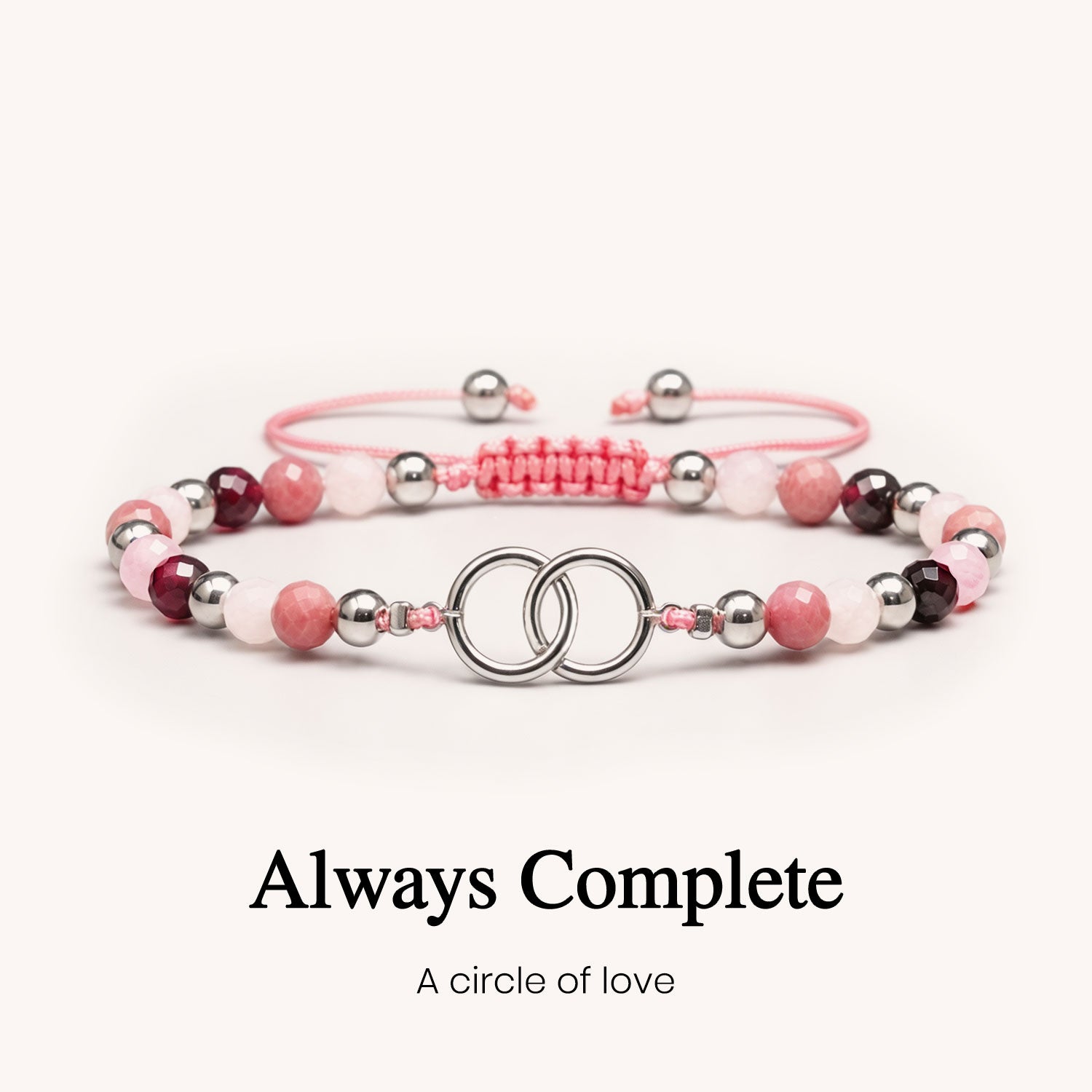 interlocking crystal energy bracelet