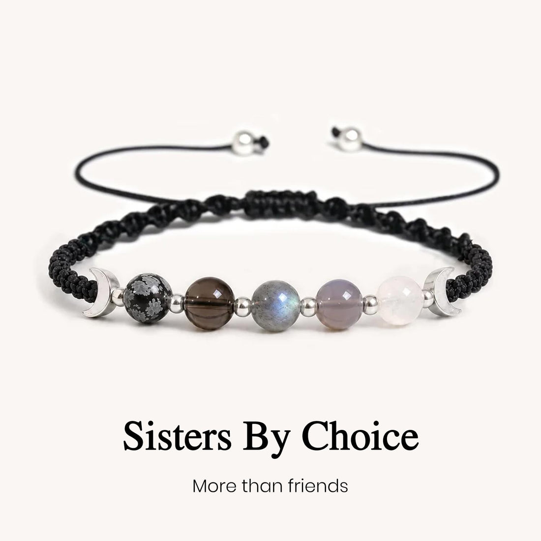 my coven sister in spirit gemstone bracelet