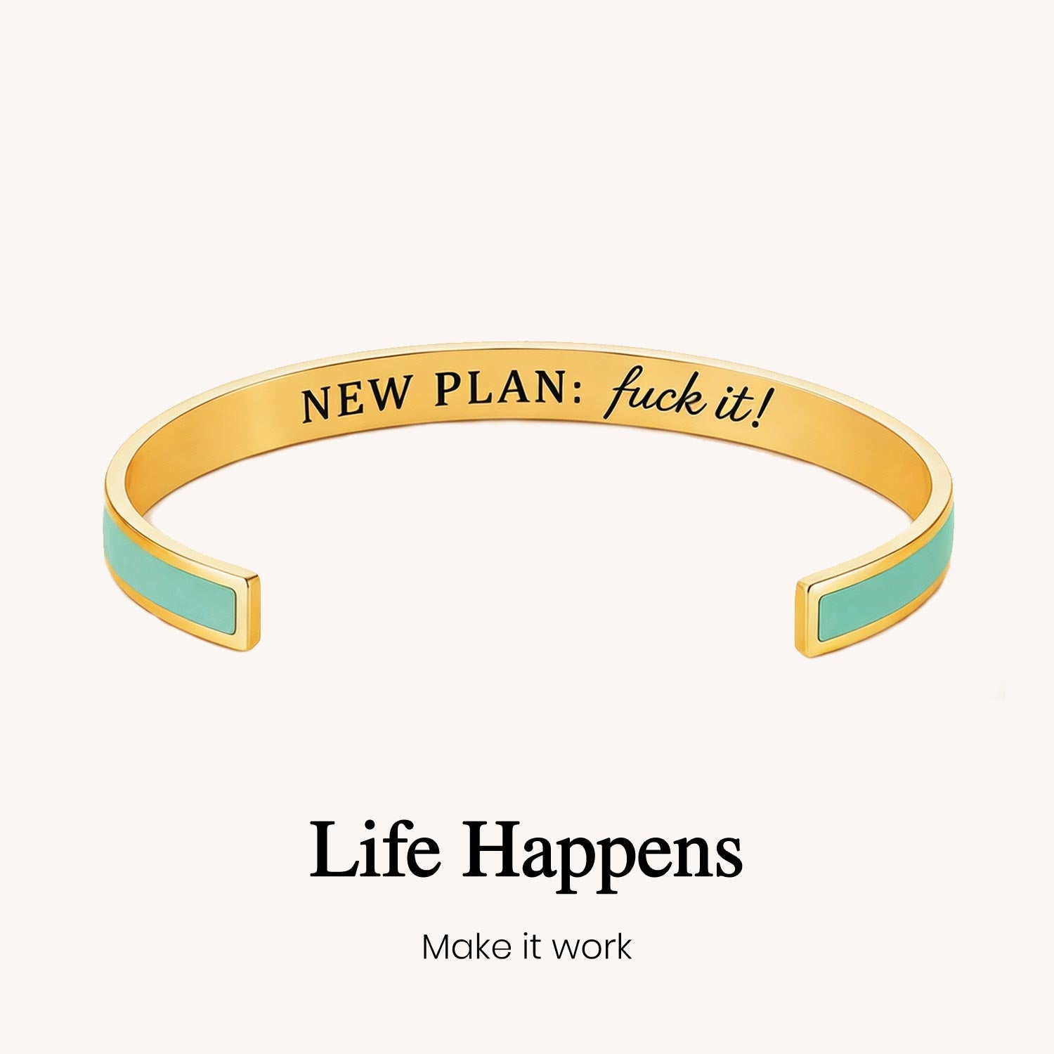 new plan color cuff bracelet