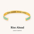 past fucked future fierce color cuff bracelet