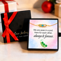 personalized birthstone bracelet gift, connection jewelry for someone special, gift-ready