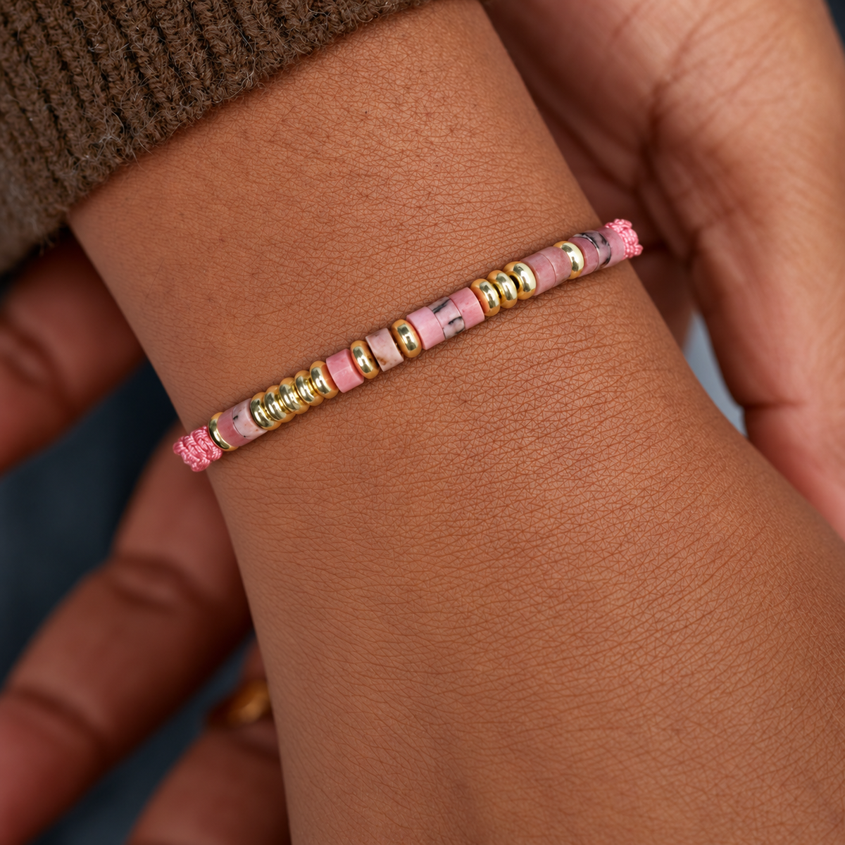 love reminder bracelet for her, sentimental connection jewelry