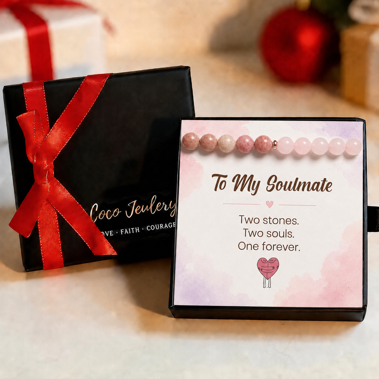 romantic soulmate gift bracelet