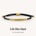 this too shall pass tube bracelet