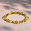 flower crystal bracelet, daughter and granddaughter affirmation jewelry
