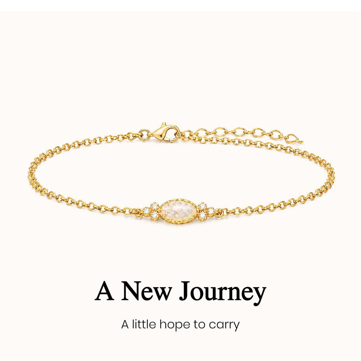 your next journey opal bracelet, new beginnings jewelry