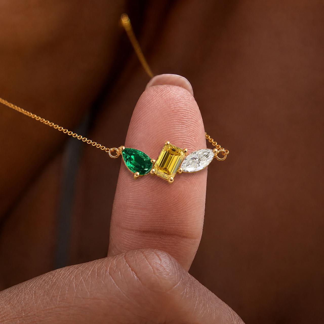 multiple birthstone necklace, meaningful family jewelry