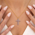 Christian birthstone necklace, prayer reminder jewelry