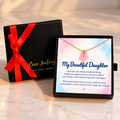 inspirational gift for her, encouraging flower necklace, gift-ready