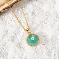 seashell pearl pendant, pearl necklace inspired by friendship