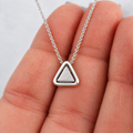 badass tribe necklace, friendship and loyalty message jewelry