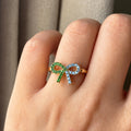 personalized birthstone ring, symbolic jewelry celebrating lasting connection