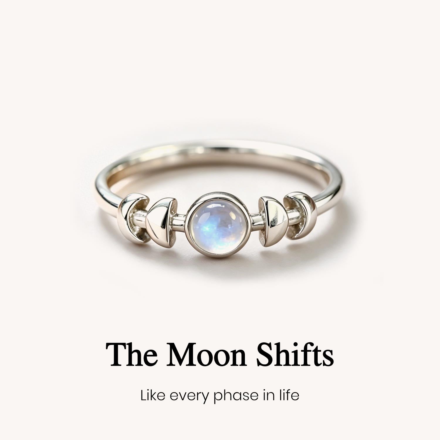 Moon Phases Crystal Healing Ring – cocojewelry