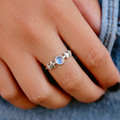 new beginnings ring, grounding reminder jewelry for women