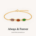 Always Together Birthstone Bracelet