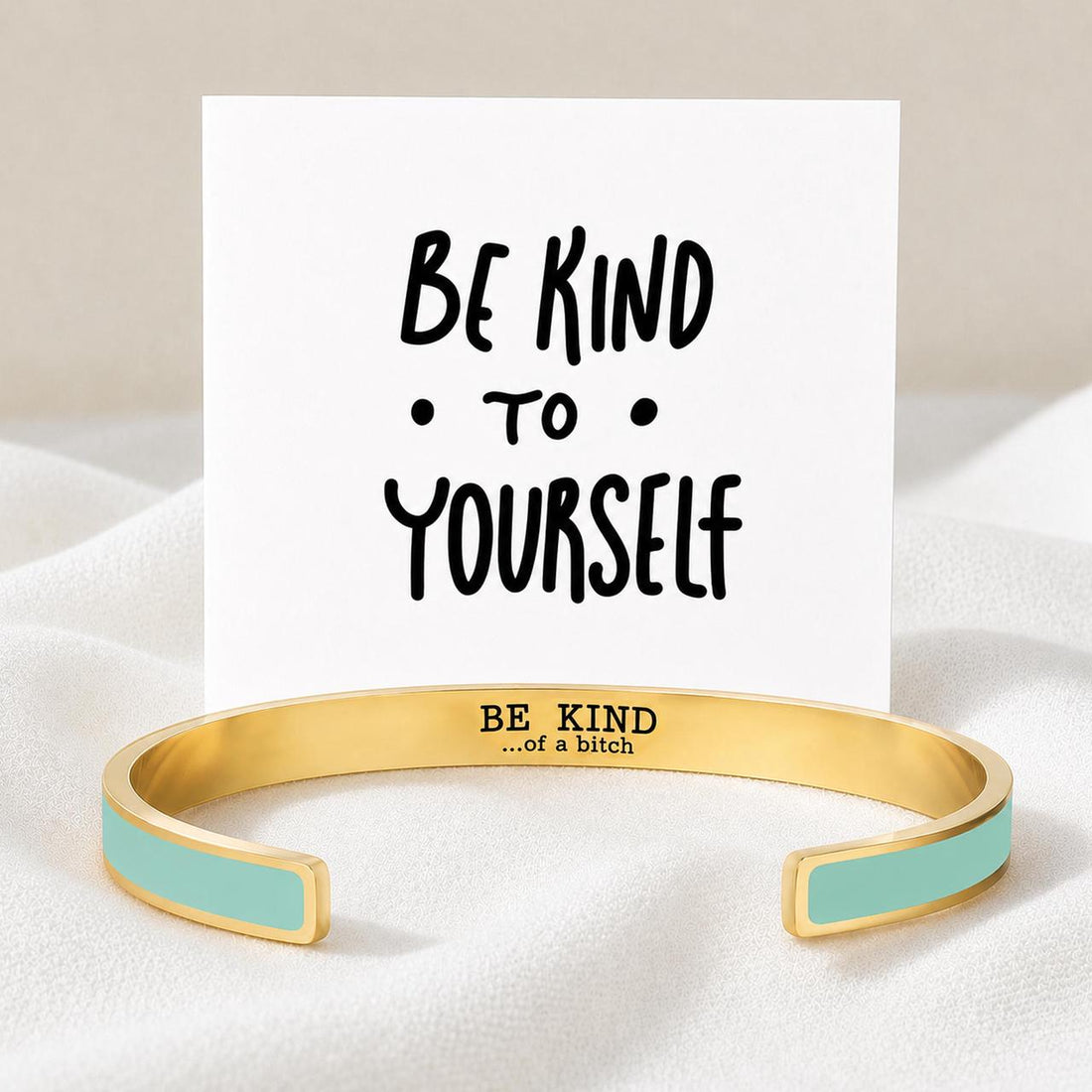 be kind of a bitch color cuff bangle bracelet
