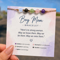 crystal energy bracelet for mother and son bond