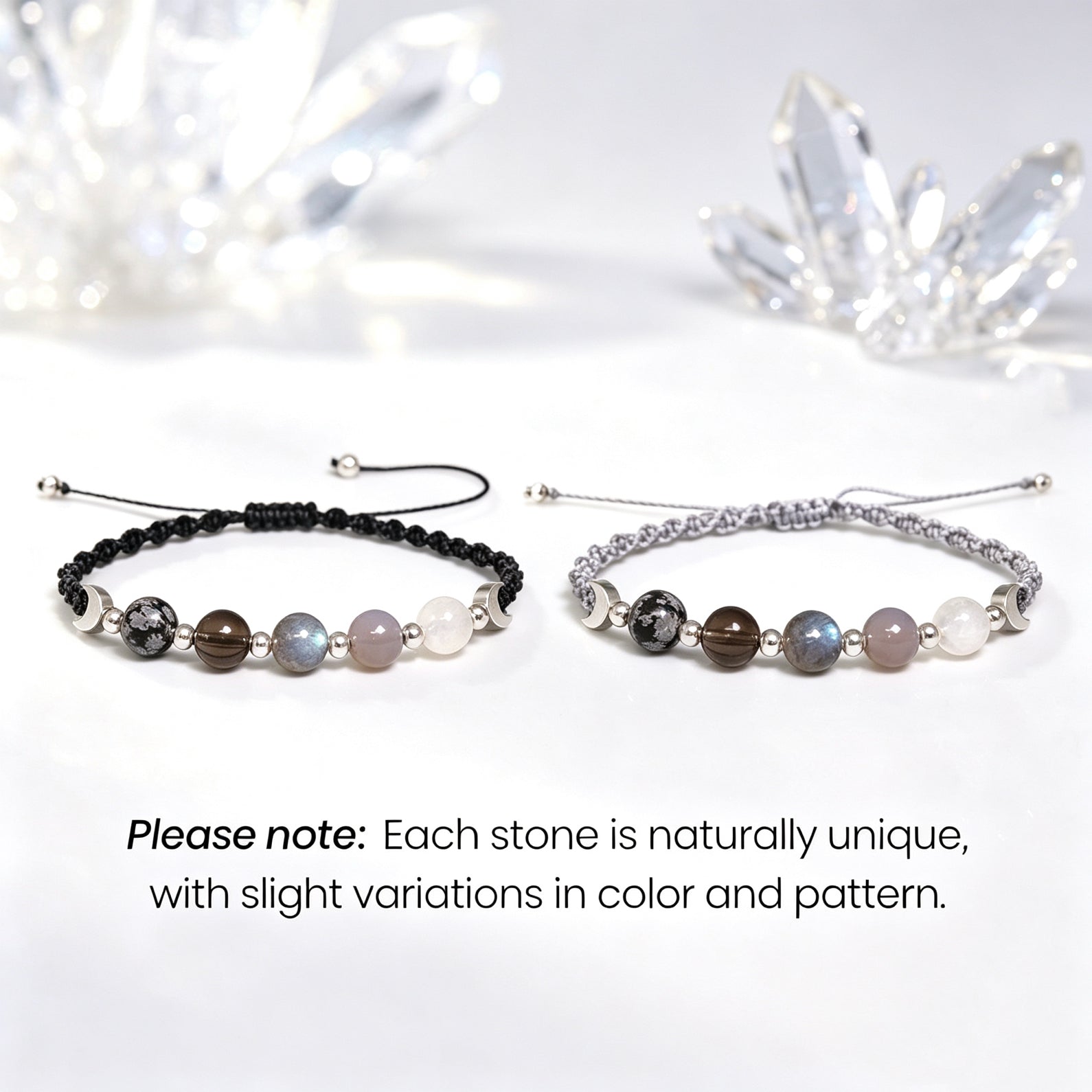 moonstone crystal healing bracelet