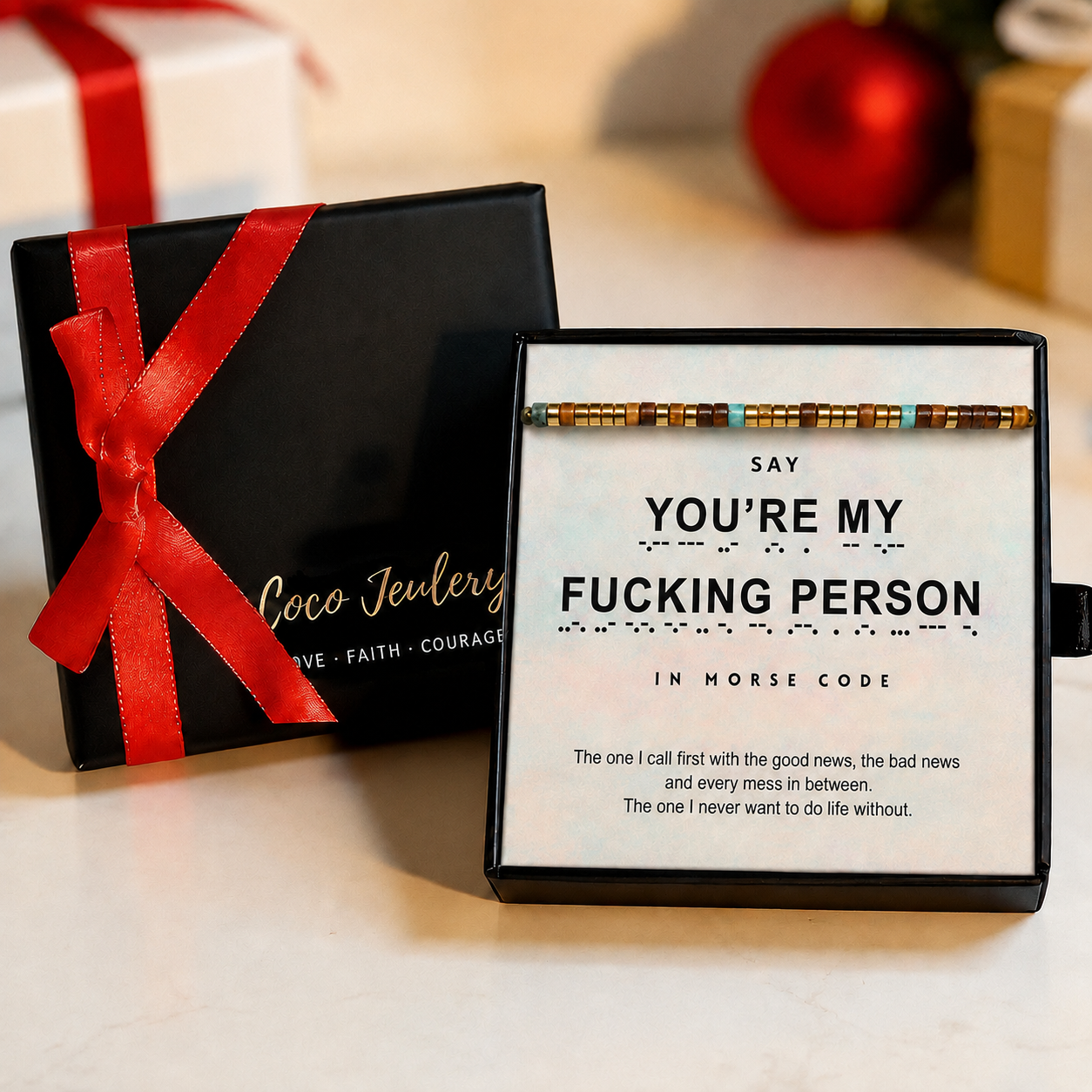 meaningful best friend gift, friendship bracelet, gift-ready