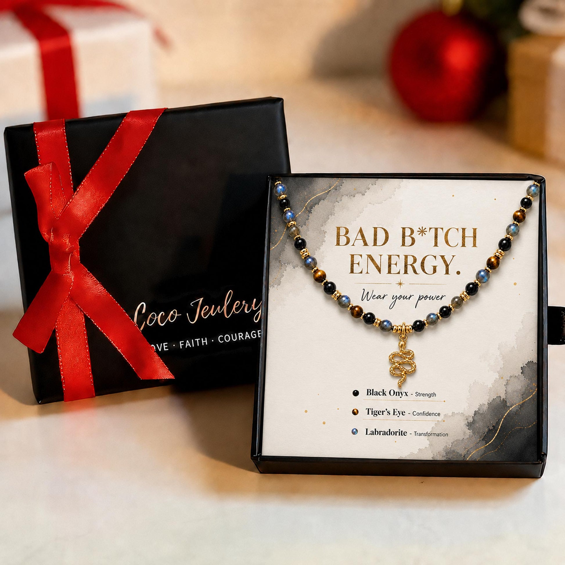 meaningful crystal necklace gift