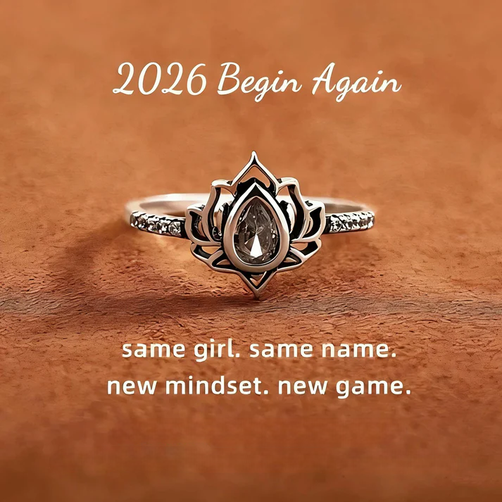2026 Begin Again Lotus Ring