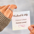 personalized infinity promise ring