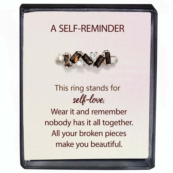 Self Love Broken Pieces Band Ring – cocojewelry