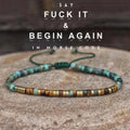 motivational morse code bracelet