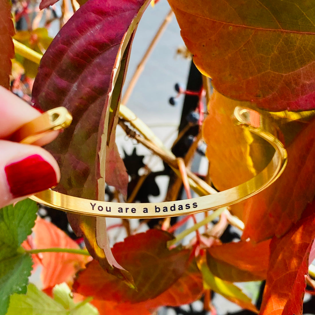 Clearance sale 13.99 only today YOLO Inspirational heart bangle
